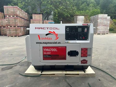 Máy phát điện chạy dầu 5 kW siêu giảm âm Mactool YM6700L