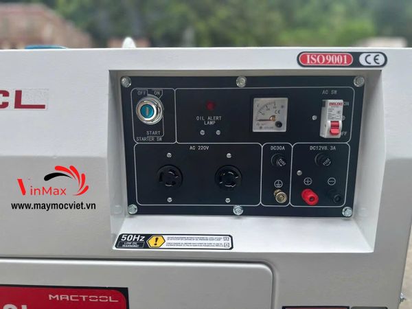 Máy phát điện chạy dầu 5 kW siêu giảm âm Mactool YM6700L