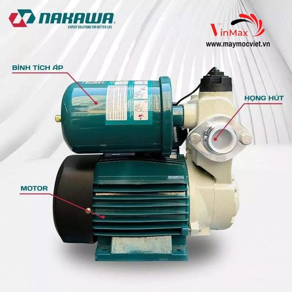 Máy Bơm Tăng Áp Nakawa 800W NK-BP850A