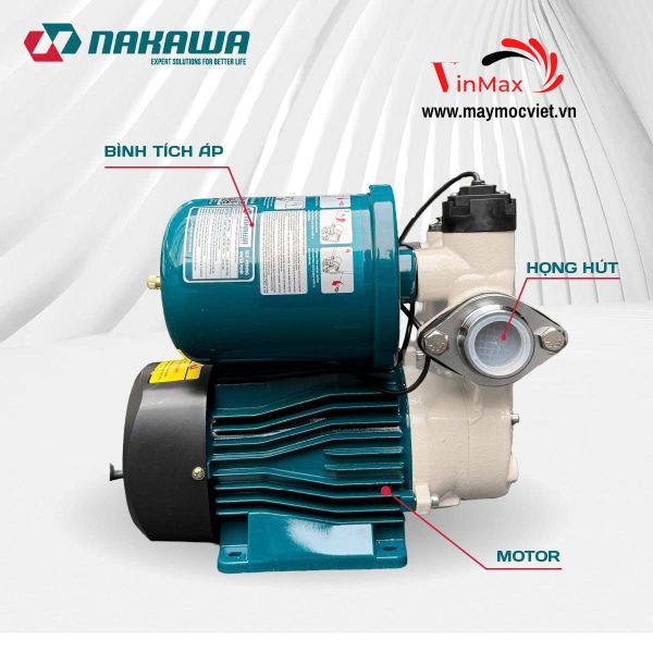 Máy Bơm Tăng Áp Thông Minh NAKAWA NK-BP200A