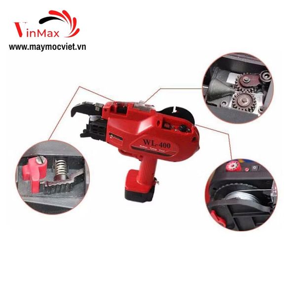 Máy buộc dây thép chạy pin Turbo WL-400