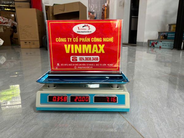 Cân tính giá tiền 40kg, K019 độ chia 5g phím bọc inox