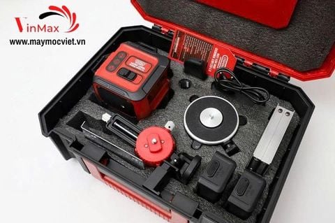 Máy Cân Mực Oshima CM12X-LS Đỏ Pin Lithium