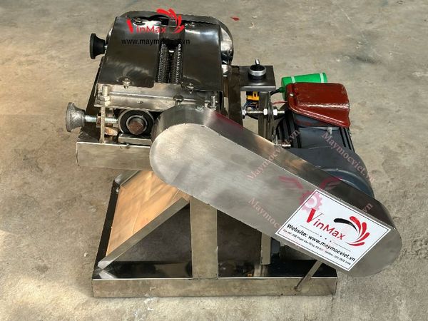 Máy cán thịt tươi sống, cán thịt cốt lết 2 lô gai Vinmax VMT17