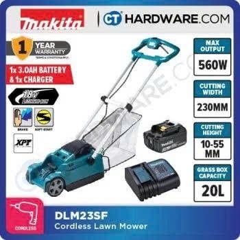 MÁY CẮT CỎ ĐẨY DÙNG PIN DLM230SF (230MM)(18V) (Sạc DC18SD, 1 Pin 3.0 Ah BL1830B)