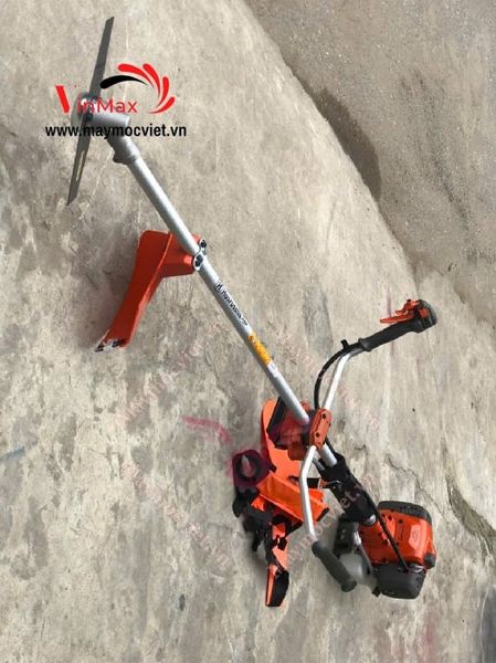Máy Cắt Cỏ Husrussiia 543E Khởi Động Đề Điện Pin