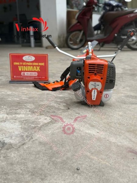 Máy Cắt Cỏ Husrussiia 543E Khởi Động Đề Điện Pin