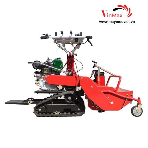Máy Cắt Cỏ Trục Băm Ngồi Lái Chạy Dầu 15HP Turbo TB8015