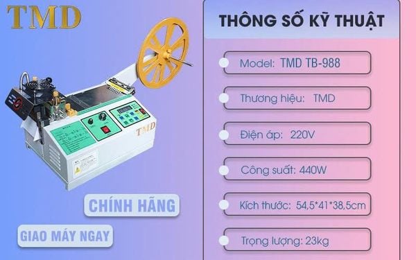 Máy Cắt Dây Đai Tự Động TMD TB-988