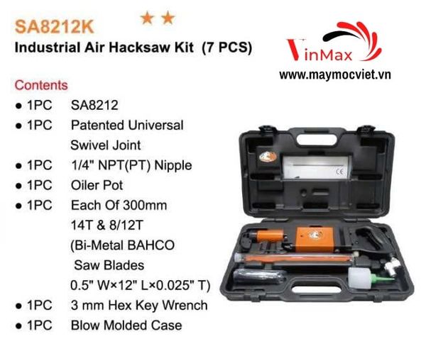 Máy cưa cắt sắt khí nén SA8212K