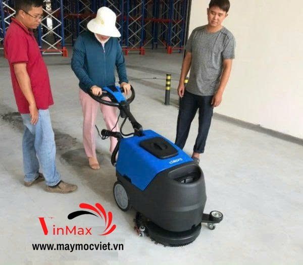 Máy Chà Sàn Liên Hợp CLEPRO C35E Dùng Điện