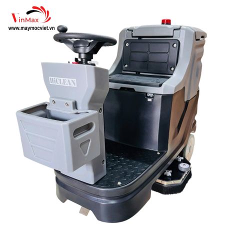 Máy Chà Sàn Liên Hợp Ngồi Lái Hiclean HC66 Dùng Bình Ắc Quy