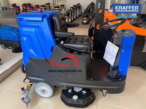 Máy chà sàn liên hợp ngồi lái Kraffer KF868