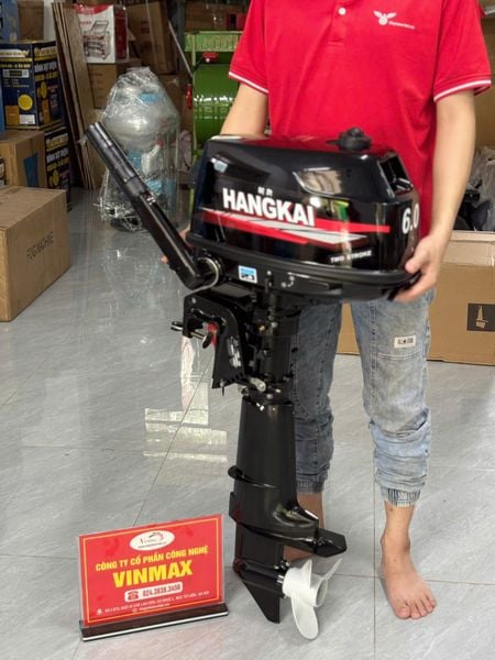 Động Cơ Xuồng Cano 2 Thì Hangkai 18HP