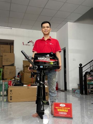 Động Cơ Xuồng Cano 2 Thì Hangkai 18HP