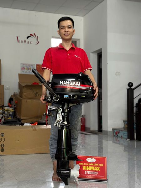 Động Cơ Xuồng Cano 2 Thì Hangkai 18HP