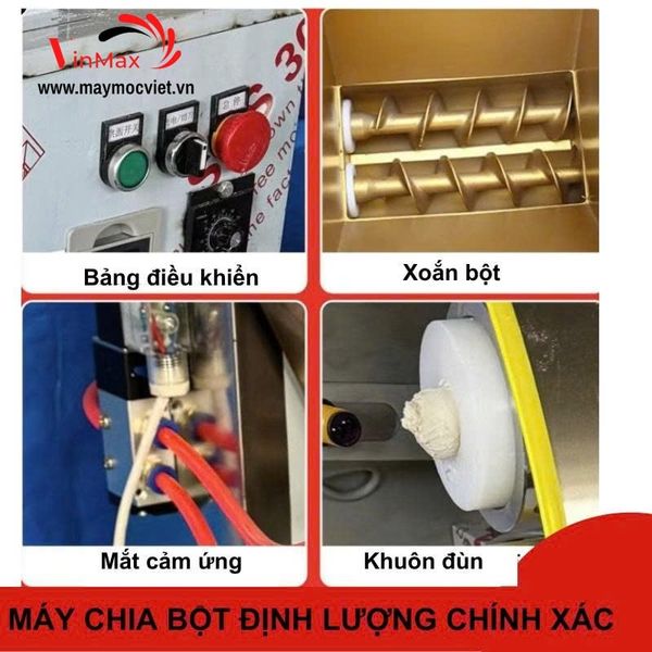 Máy Chia Định Lượng Bột Làm Khoai Dẻo Turbo TBK800