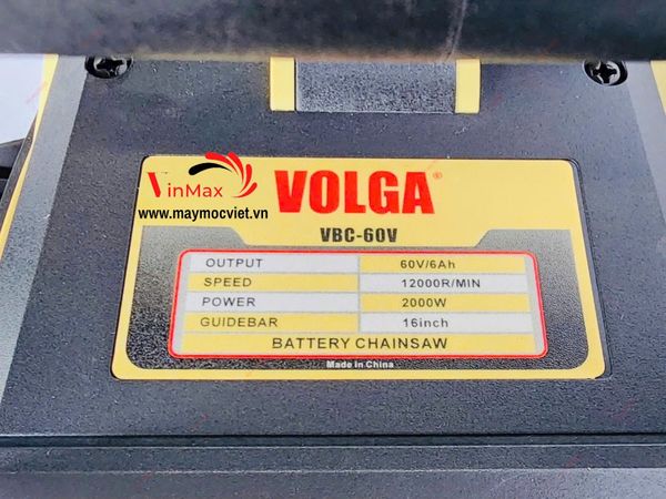 Máy Cưa Xích Pin Volga VBC-60V