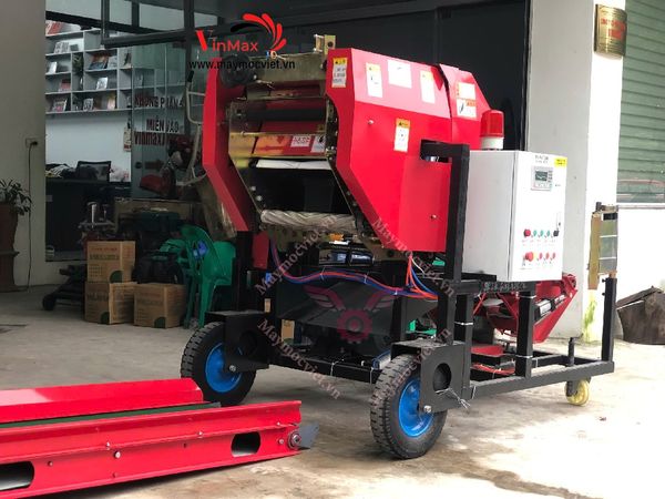 Bộ máy băm và cuốn cỏ ủ chua 1 pha Turbo TBBC5500