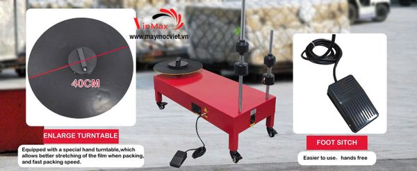 Máy Cuốn Màng PE Turbo TBC40