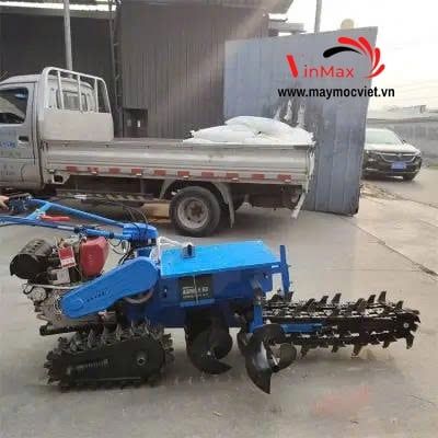 Máy Đào Rãnh Bánh Xích Turbo TBX195R