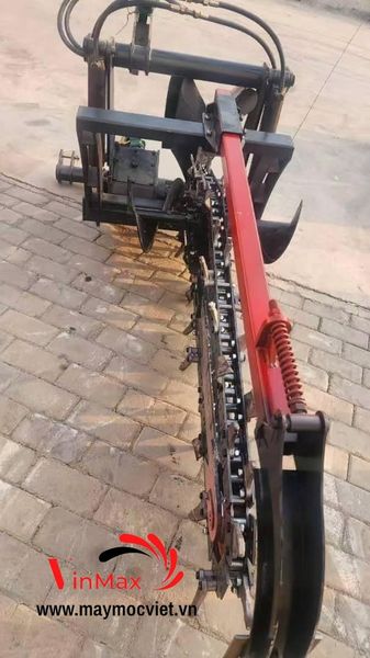 Dàn Đào Rãnh Đất Gắn Trục Các Đăng Máy Kéo Turbo TBK8020