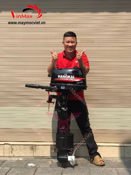 Động Cơ Xuồng Cano 2 Thì Hangkai 12HP