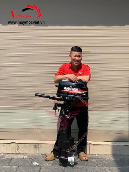 Động Cơ Xuồng Cano 2 Thì Hangkai 12HP