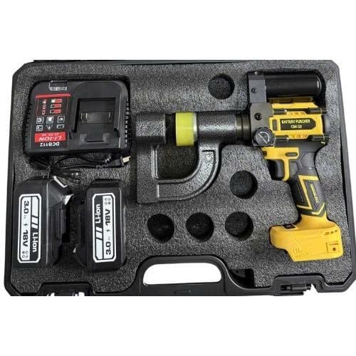 Máy đột lỗ tôn máng cáp dùng pin CM32