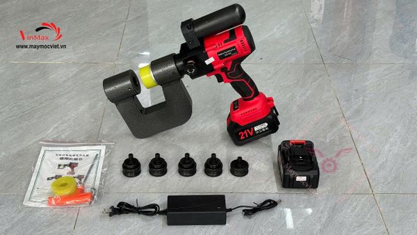 Máy Đột Lỗ Dùng Pin CD35 – Đột Lỗ Nhanh, Mạnh Mẽ, Tiện Lợi