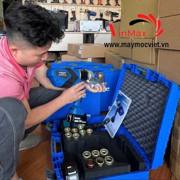 Máy ép cos thủy lực KLAUKE EK120/42CFM (12 Tấn)