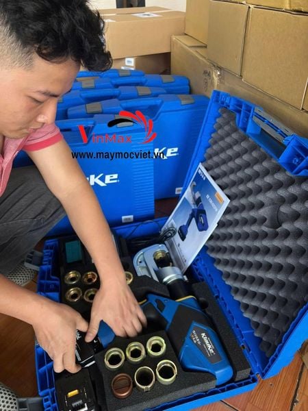 Máy ép cos thủy lực KLAUKE EK120/42CFM (12 Tấn)