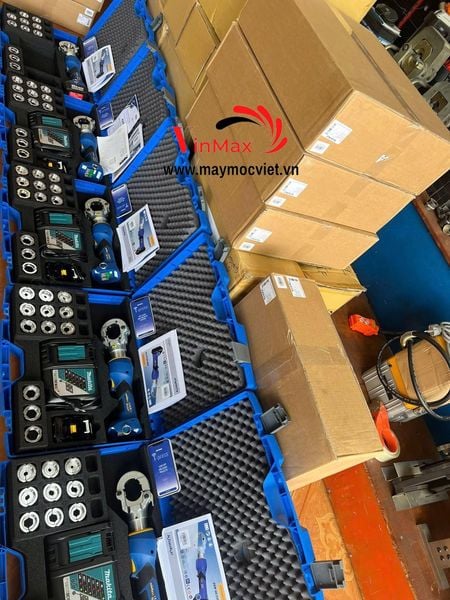 Máy ép cos thủy lực KLAUKE EK120/42CFM (12 Tấn)