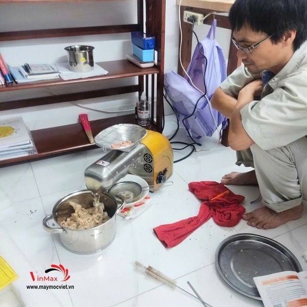 Máy ép dầu lạc mini Kawasaki KE1800 – Công suất cao, ép kiệt