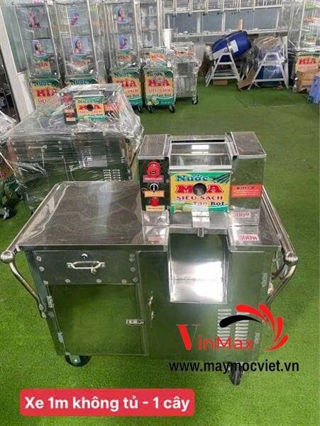 Máy Ép Mía Tạo Bọt 1 Mét VMEB100