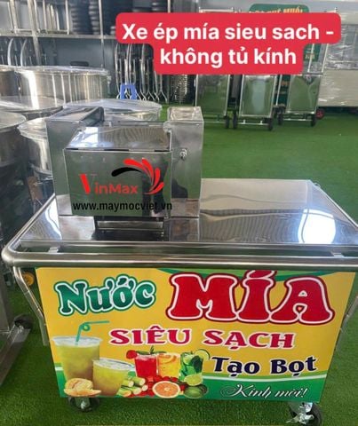 Máy Ép Mía Tạo Bọt 1 Mét VMEB100