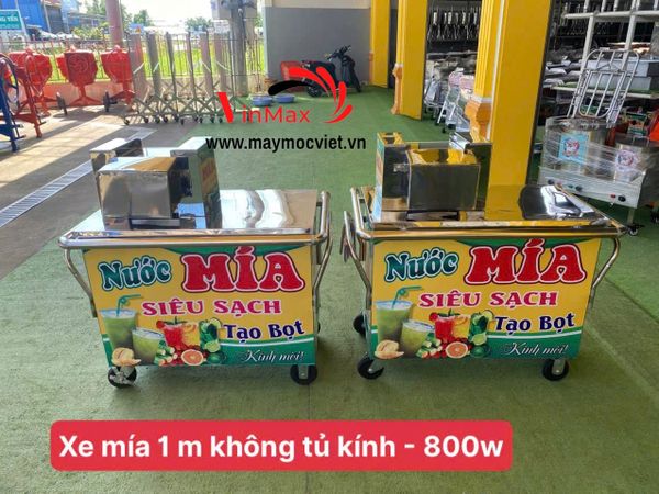 Máy Ép Mía Tạo Bọt 1 Mét VMEB100