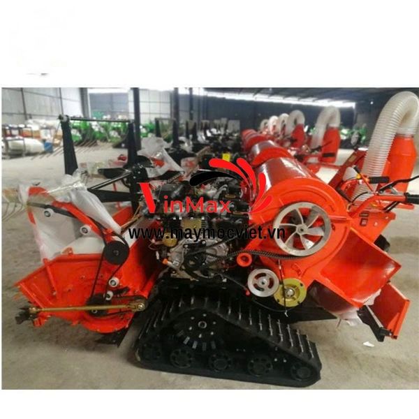 Máy gặt lúa liên hợp mini Turbo 4LZ-0.6A
