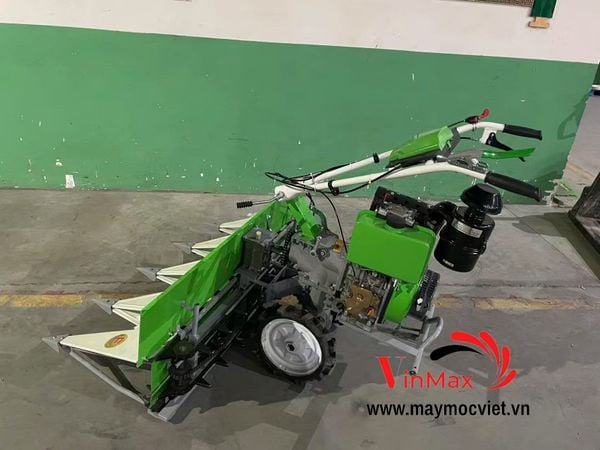 Máy Cắt Cỏ Xếp Dãy, Máy Gặt Lúa Xếp Dãy Chạy Dầu Shoshin 4HGS
