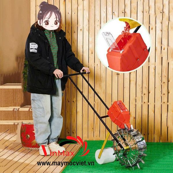 Máy Tỉa Hạt, Gieo Hạt 16 Răng Mỏ Inox Điều Chỉnh Khoảng Cách GVM16N