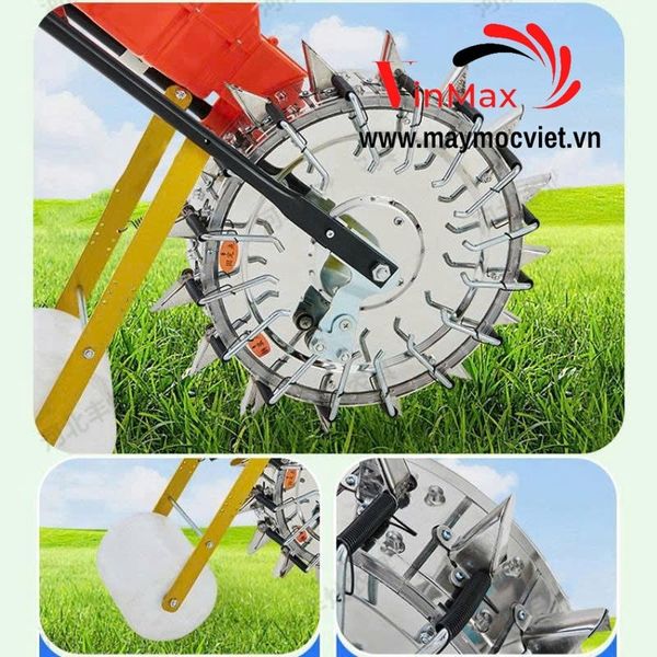 Máy Tỉa Hạt, Gieo Hạt 16 Răng Mỏ Inox Điều Chỉnh Khoảng Cách GVM16N