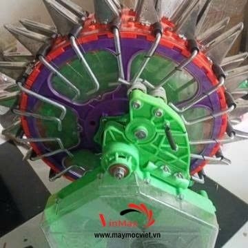 Máy gieo hạt kết hợp bón phân 40 mỏ VMG40