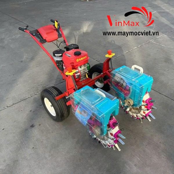 Máy Gieo Hạt, Bón Phân tự động 2 Hàng 12 Răng Turbo TBG170