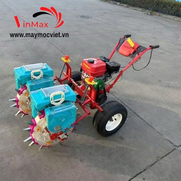 Máy Gieo Hạt, Bón Phân tự động 2 Hàng 12 Răng Turbo TBG170