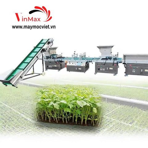 Máy Gieo Hạt Khay Tự Động Cho Vườn Ươm Turbo TBG700