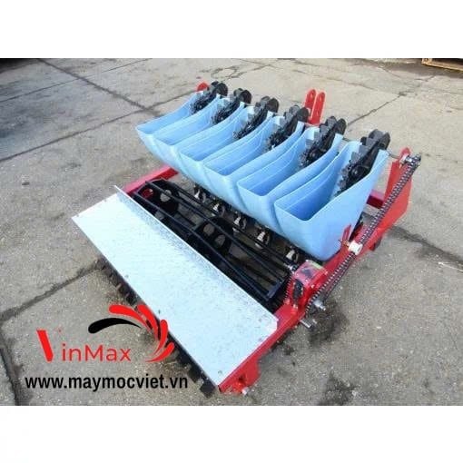 Máy Gieo Tỏi 6 Hàng Gắn Máy Kéo Turbo TT06