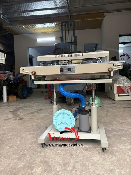 Máy hàn miệng túi thổi khí liên tục VM DBF1000