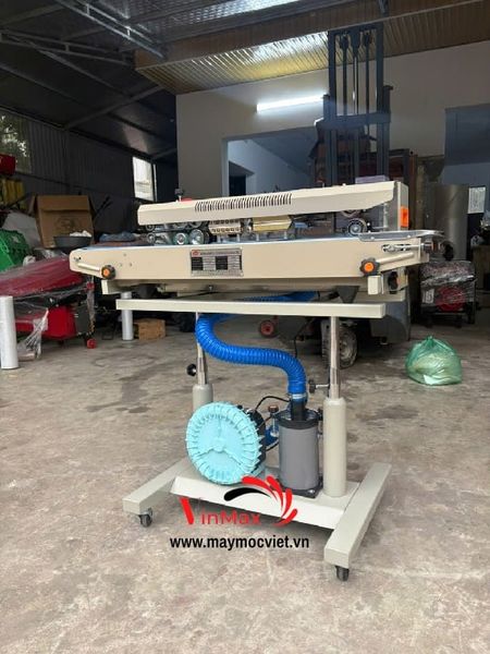 Máy hàn miệng túi thổi khí liên tục VM DBF1000