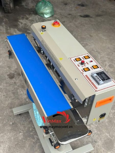 Máy hàn miệng túi thổi khí liên tục VM DBF1000