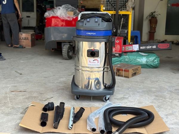 Máy hút bụi CLEPROX X-2/75 thùng inox